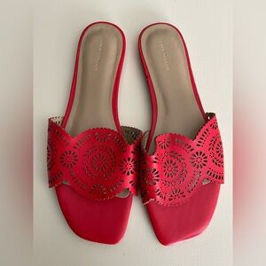 Ann Taylor leather sandals